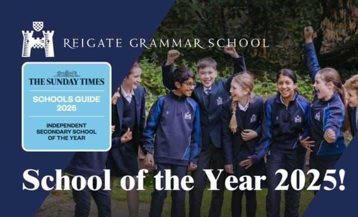 RGS is Sunday Times School of the Year 2025!